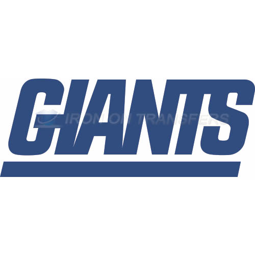 New York Giants Iron-on Stickers (Heat Transfers)NO.629